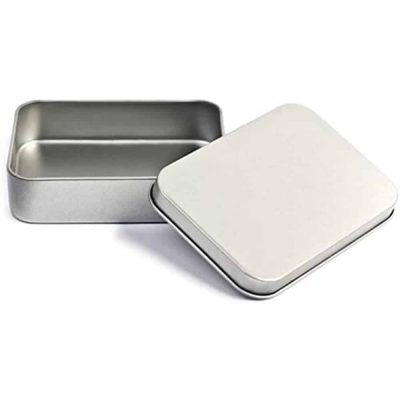 Metall Spielkartenbox für Kartensets – offene Aufbewahrungsdose