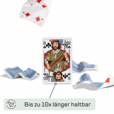 SKAT Leinen Spielkarten – bis zu 10x länger haltbar