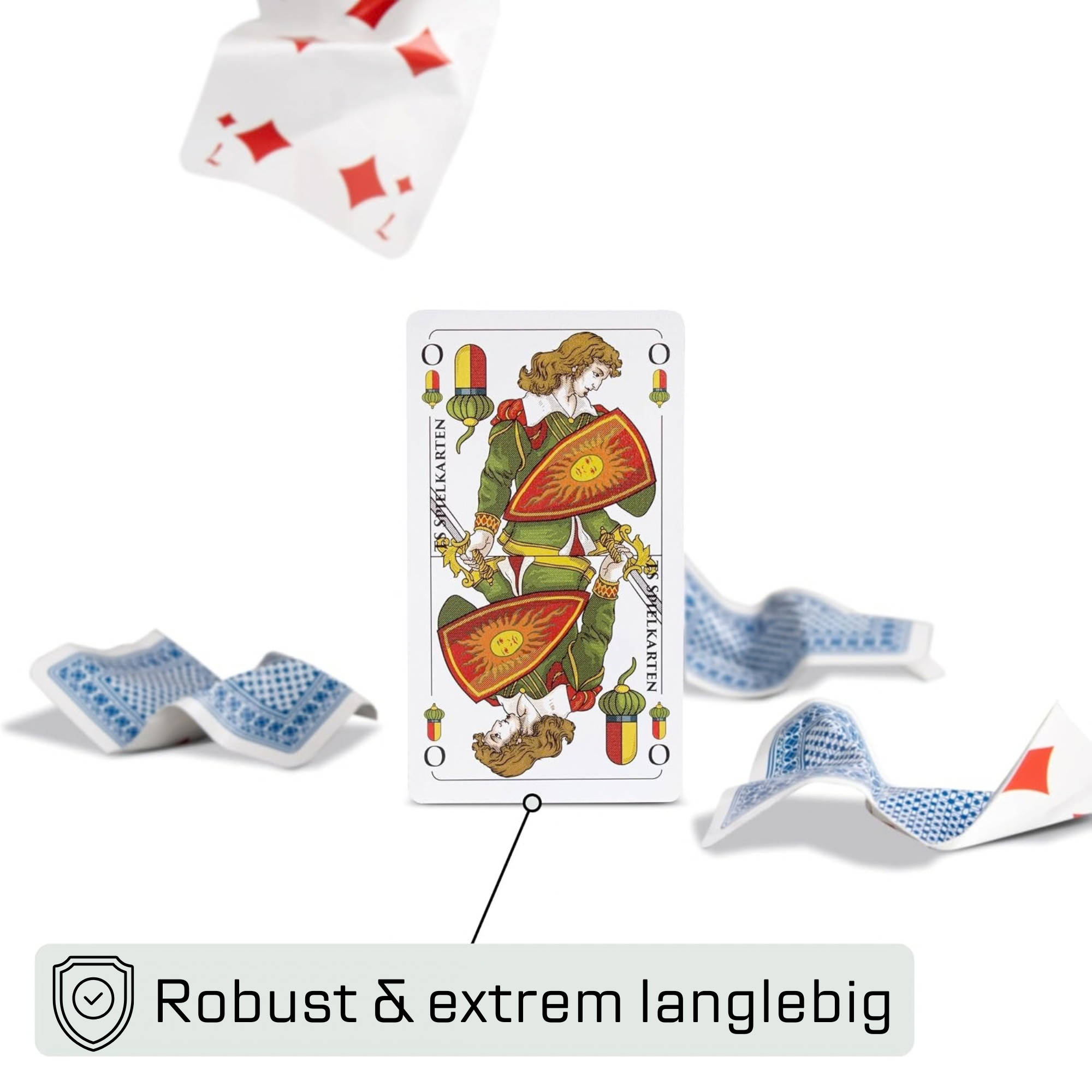 Schafkopf Spielkarten Kunststoff – 36 Premium Karten – Bayerisches Blatt | TS Spielkarten 7 Schafkopf Spielkarten Kunststoff – 36 Premium Karten – Bayerisches Blatt | TS Spielkarten – Bild 7