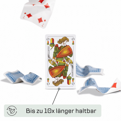 Schafkopfkarten Leinen – bis zu 10x länger haltbar