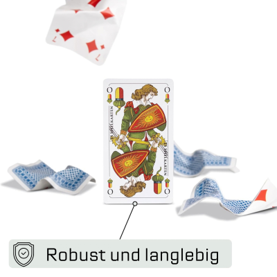 Schafkopf Spielkarten Leinen – 36 Tarock Spielkarten – Bayerisches Blatt | TS Spielkarten 10 Schafkopf Spielkarten Leinen – 36 Tarock Spielkarten – Bayerisches Blatt | TS Spielkarten – Bild 5