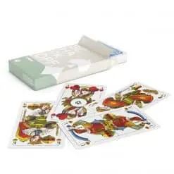 Schafkopf Spielkarten Leinen, bayerisches Bild – robuste Tarockkarten von TS Spielkarten