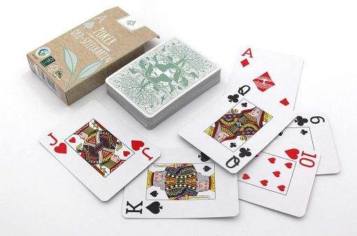 Poker ökologische Spielkarten