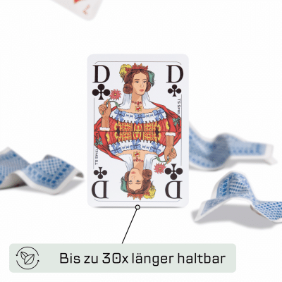 Doppelkopf Senioren Kunststoffspielkarten – besonders langlebig