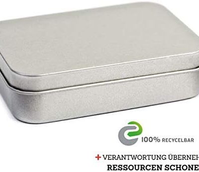 Aufbewahrungsbox für Spielkarten – geschlossen dargestellt