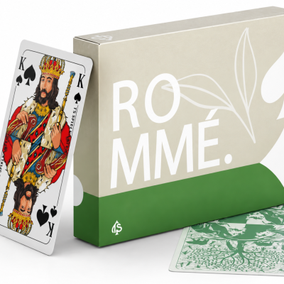 Startseite 25 Rommé Kartenset – C2C Silver gedruckt – 110 Karten – Französisches Bild | TS Spielkarten