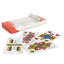 Doppeldeutsche Spielkarten aus Plastik