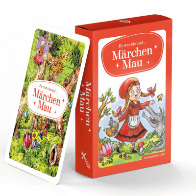 Mau Mau Spielkarten für Kinder. Märchenmau Kartenspiel ab 3 Jahren mit Märchenmotiven