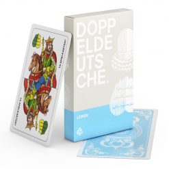 Schnapskarten Doppeldeutsche Spielkarten Leinen mit deutschem blatt