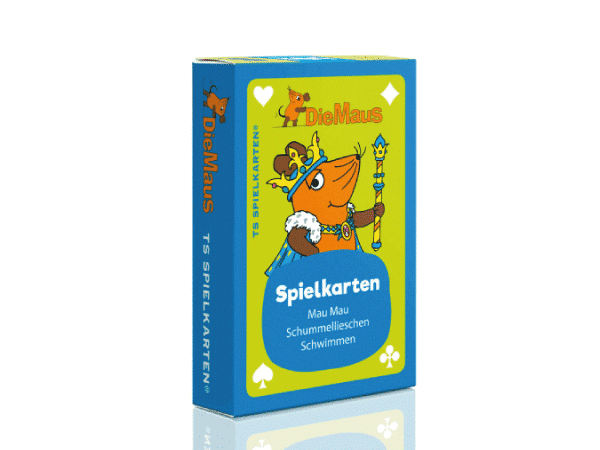 Mau Mau Spielkarten – stehende Schachtel als Illustration für Spielregeln und Anleitung