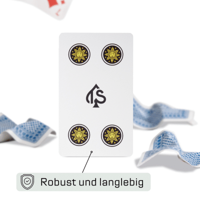 Napoletane Spielkarten Leinen - Scopa Karten mit napoletanischem Bild - Italienisches Kartenspiel | TS Spielkarten – Bild 3