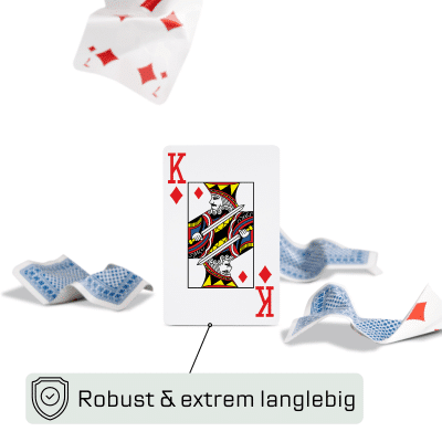 Premium Casino Karten Set Kunststoff – 2er Poker & Blackjack Kartenset – 100 % Kunststoff | TS Spielkarten – Bild 6