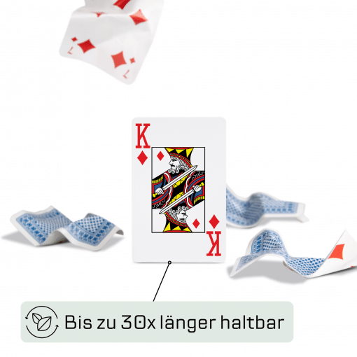 Premium Casino Karten Set – 2er Poker & Blackjack Kartenset aus 100 % Kunststoff | TS Spielkarten – Bild 5