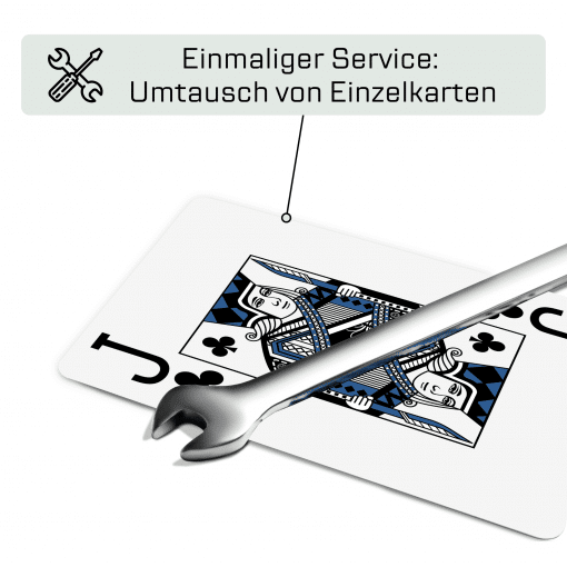 Premium Casino Karten Set Kunststoff – 2er Poker & Blackjack Kartenset – 100 % Kunststoff | TS Spielkarten – Bild 7