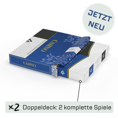 Alternative view of Premium Casino Karten Set Kunststoff – 2er Poker & Blackjack Kartenset – 100 % Kunststoff | TS Spielkarten