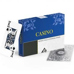 Premium Casino Karten – Poker & Blackjack 2er Kartenset aus 100 % Kunststoff