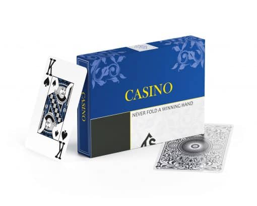 Premium Casino Karten – Poker & Blackjack 2er Kartenset aus 100 % Kunststoff
