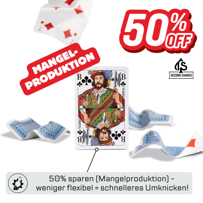 Alternative view of Doppelkopf Spielkarten Leinen – B-Ware | Spar-Bundles (3er / 5er / 10er)