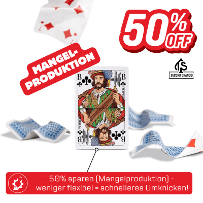 Alternative view of Doppelkopf Spielkarten Leinen – B-Ware | Spar-Bundles (3er / 5er / 10er)