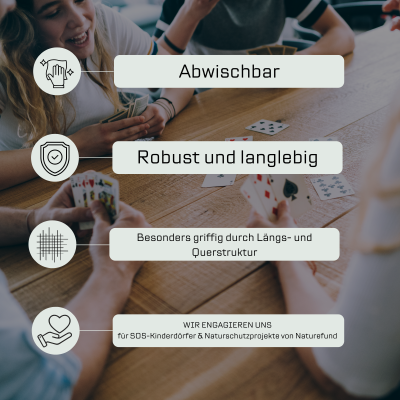 Wikinger Rommé Spielkarten Leinen – Handgezeichnetes Kartenset 2×53 Karten – Für Poker, Skat & Mau Mau | TS Spielkarten – Bild 4